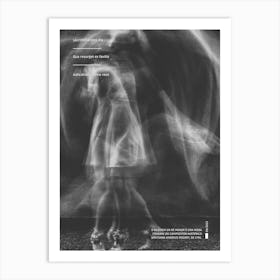 Dancer In Motion - Lacrimosa Art Print