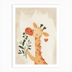 Giraffe 35 Art Print