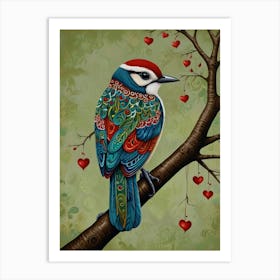 Bird Of Love Art Print