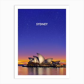 Simply Sydney Art Print