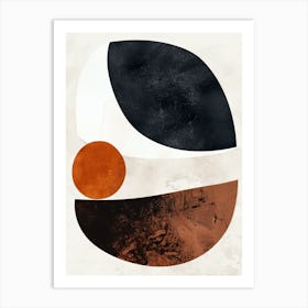 Astana Stone Park Bauhaus Minimalist Art Print