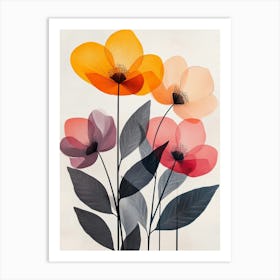 Poppies 24 Art Print