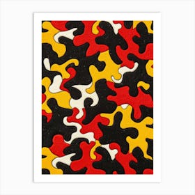 Camouflage 6 Art Print