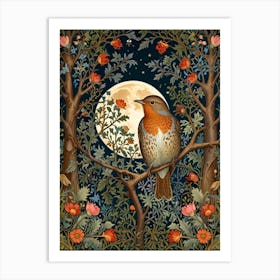 William Morris Robin 5 Art Print