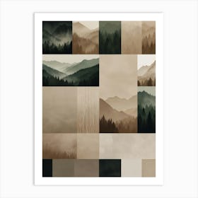 Mountain Landscape 1 Art Print