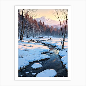 Winter Landscape 4 Art Print