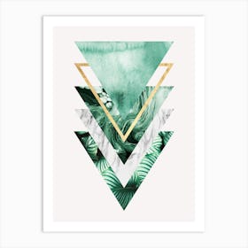 Tropical geometry 7 Art Print