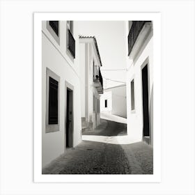 Lagos, Portugal, Black And White Photography 2 Art Print