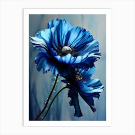 Blue Poppy 2 Art Print