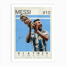 Lionel Messi 23 Art Print