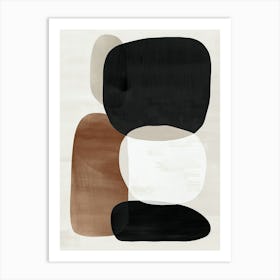 Jakarta Stone Park Bauhaus Minimalist Art Print