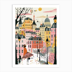 Roma city Art Print