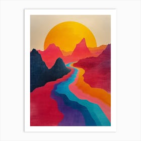 'Sunrise' 52 Art Print