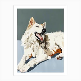 Husky Dog 3 Art Print