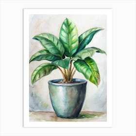 Potted Plant 1 Art Print