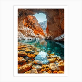 Nevada Canyon Art Print