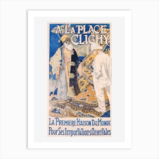 A La Place Clichy Art Print
