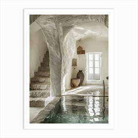 Crete House In Greece 1 Art Print