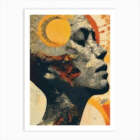 Woman'S Head Art Print