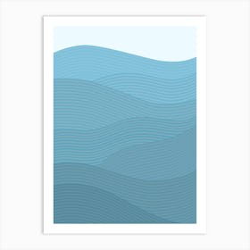 Seascape Art Print