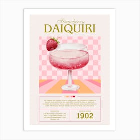 Strawberry Daiquiri Art Print