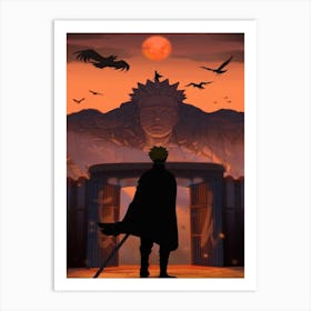 Naruto Uzumaki Boruto Art Print