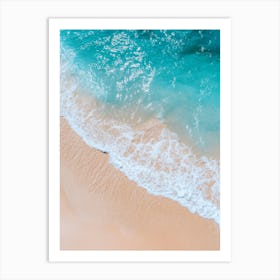 Beach - Beach Stock Videos & Royalty-Free Footage 14 Art Print