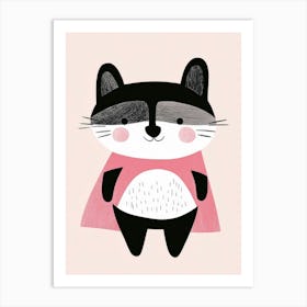 Raccoon Art Print