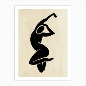 Dancer Silhouette Art Print