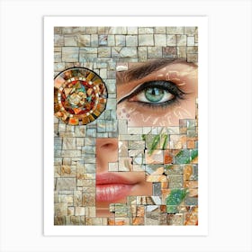 Mosaic Art 12 Art Print