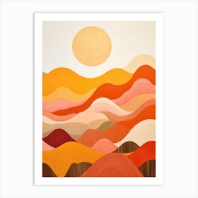 'Sunrise' 6 Art Print