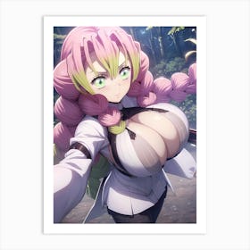 Demon Slayer Mitsuri Kanroji (228) 1 Art Print