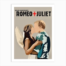 Romeo and Juliet Print | Romeo and Juliet Movie Print Art Print