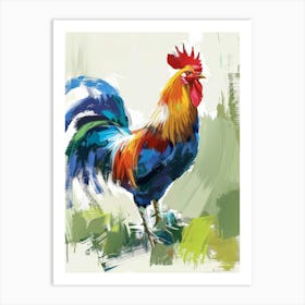 Rooster Canvas Art Art Print