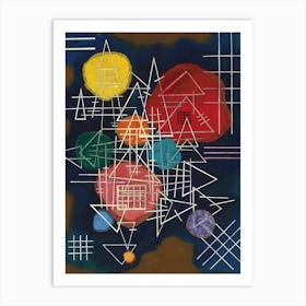 Wassily Kandinsky Abstract By Person 3 Art Print