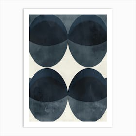 'Circles' 18 Art Print