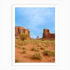Monument Valley XII on Film Art Print
