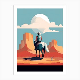 Frontier Dreams: Cowboy's Legacy Art Print