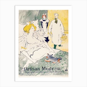 L Artisan Moderne (1896), Henri de Toulouse-Lautrec Art Print