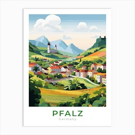 Germany Palatinate Travel Art Print