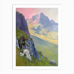 Scottish Mountains 1 Art Print