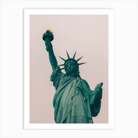 Statue Of Liberty In New York Art Print