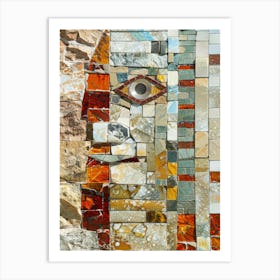 Mosaic Art 11 Art Print