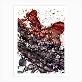 Alcohol Ink Abstraction 3 Art Print