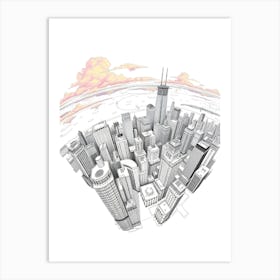 City of Dreams 1 Art Print