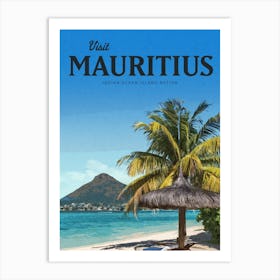 Visit Mauritius Art Print