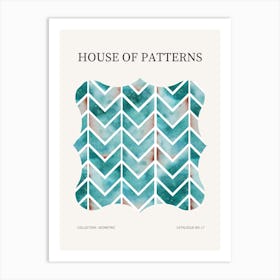 Geometric Pattern Poster 17 Art Print