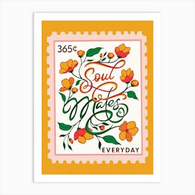 365 Days Collection - Soul Mates Art Print