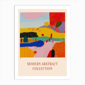 Modern Abstract Collection Poster 77 Art Print