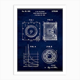 Sound Translating Device 1954 Art Print